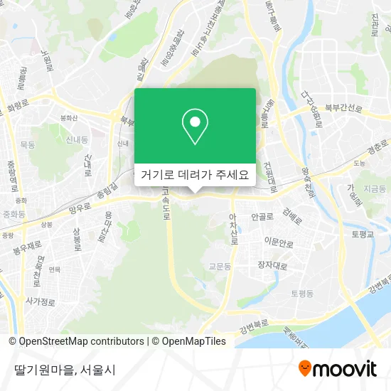 딸기원마을 지도