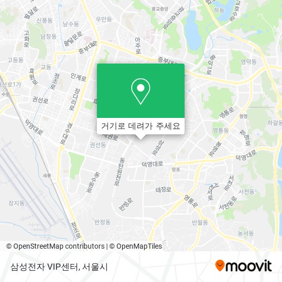 삼성전자 VIP센터 지도