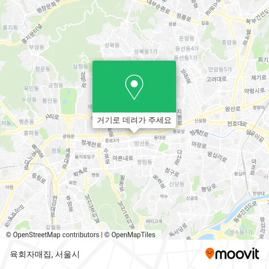 육회자매집 지도