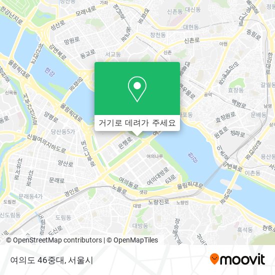 여의도 46중대 지도