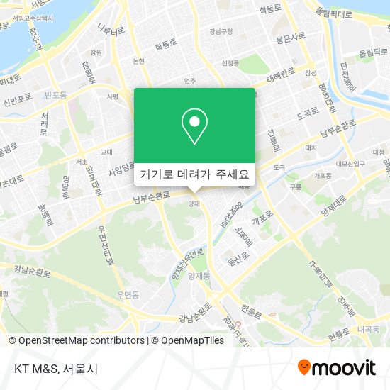 KT M&S 지도