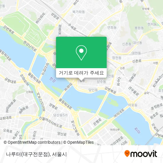 나루터(대구전문점) 지도