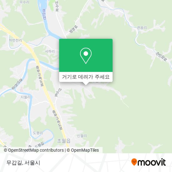 무갑길 지도