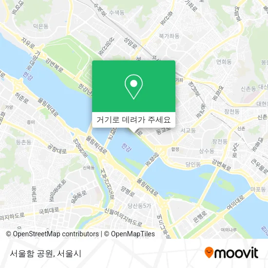 서울함 공원 지도