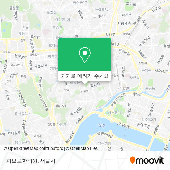 피브로한의원 지도