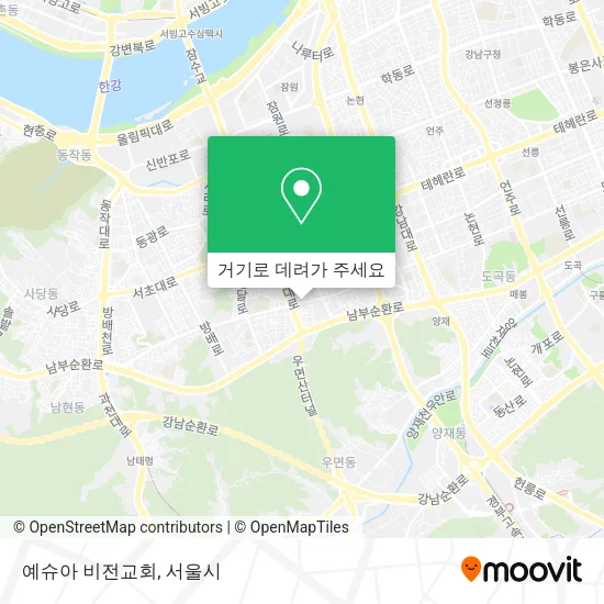 예슈아 비전교회 지도