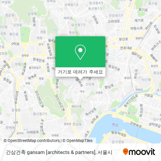 간삼건축 gansam [architects & partners] 지도