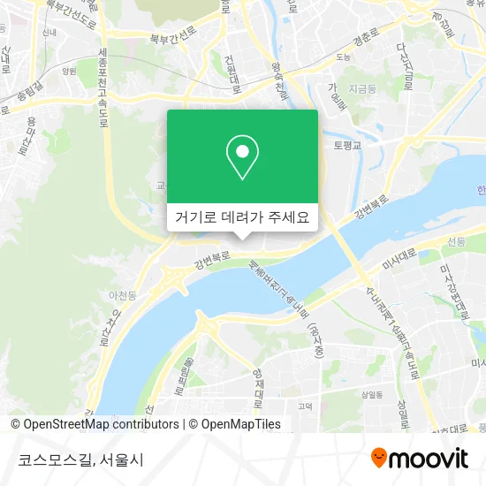 코스모스길 지도