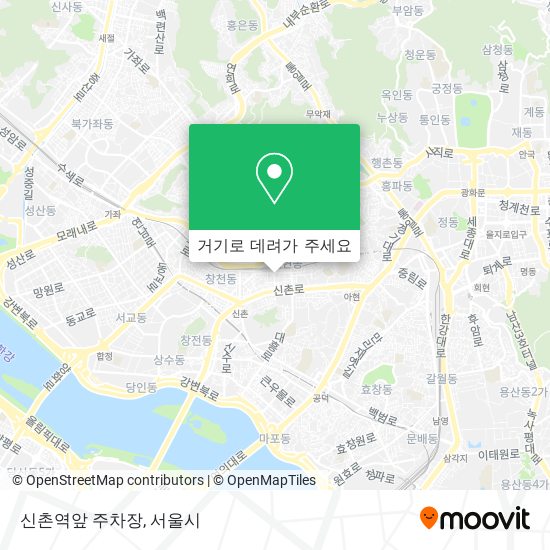 신촌역앞 주차장 지도