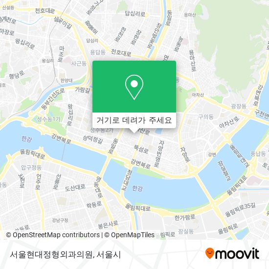 서울현대정형외과의원 지도