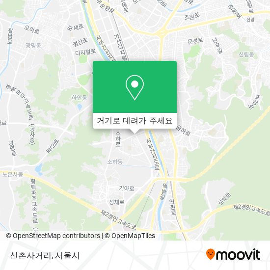 신촌사거리 지도