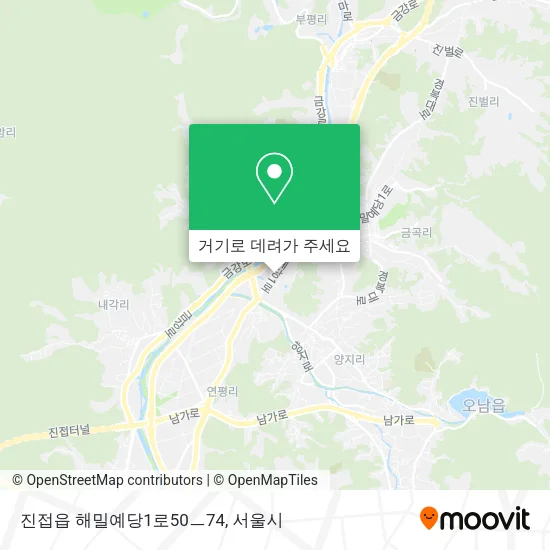 진접읍 해밀예당1로50ㅡ74 지도