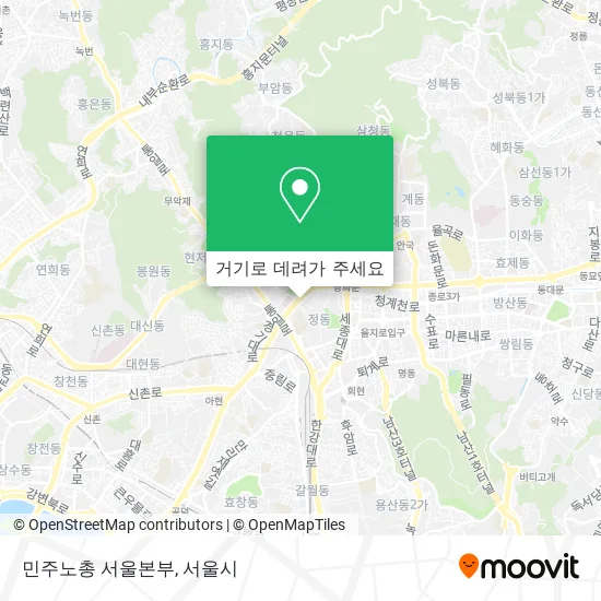 민주노총 서울본부 지도