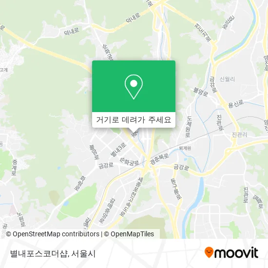 별내포스코더샵 지도