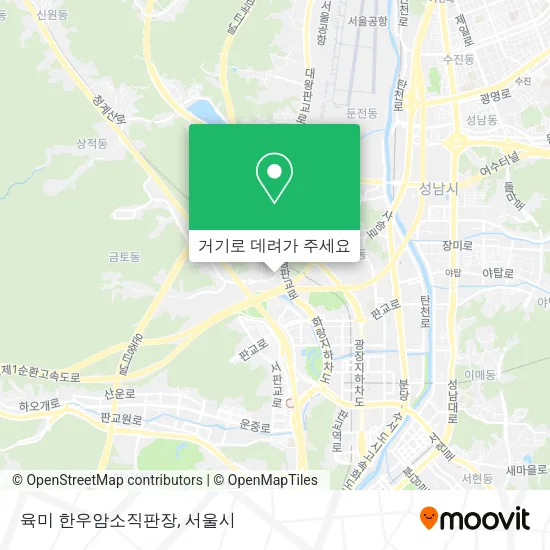 육미 한우암소직판장 지도