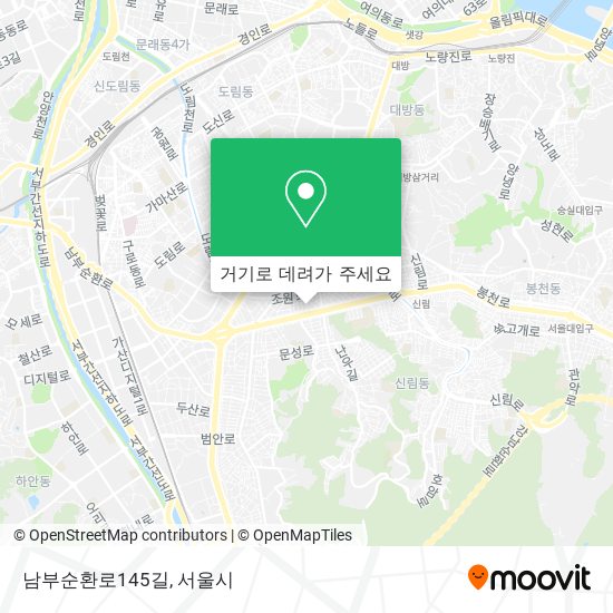 남부순환로145길 지도