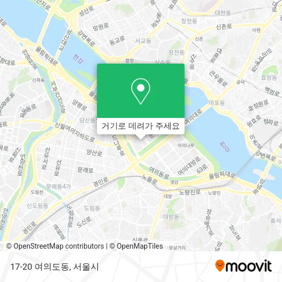 17-20 여의도동 지도