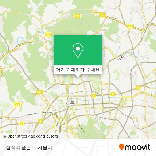 갤러리 플랜트 지도