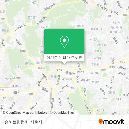 손해보험협회 지도
