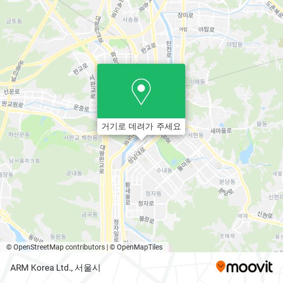 ARM Korea Ltd. 지도
