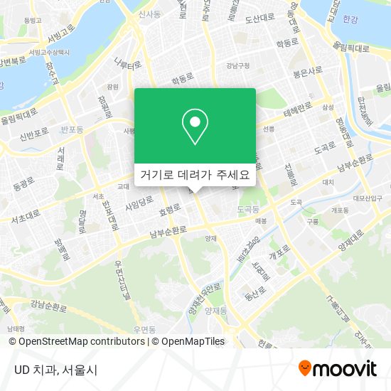 UD 치과 지도