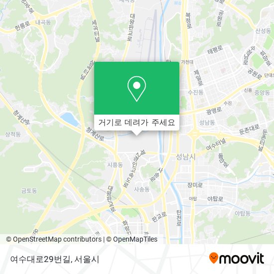 여수대로29번길 지도