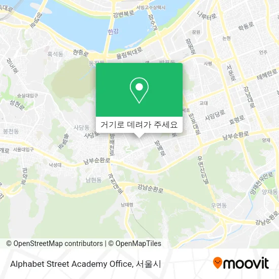 Alphabet Street Academy Office 지도