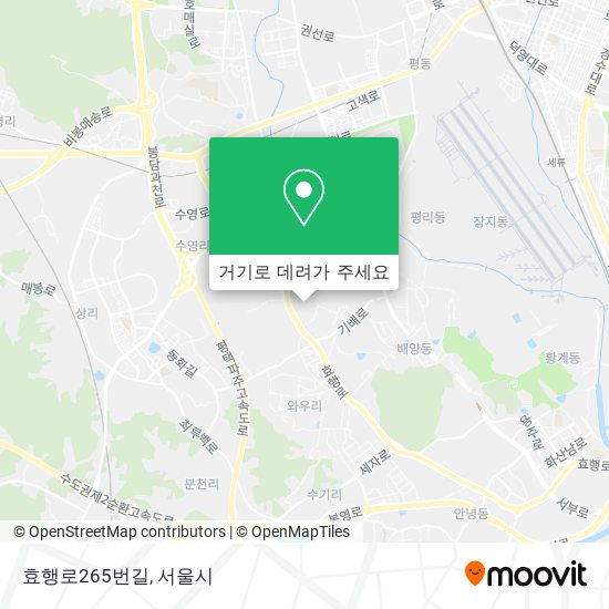 효행로265번길 지도