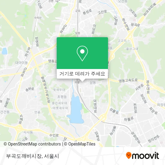 부곡도깨비시장 지도