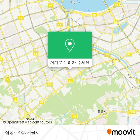 삼성로4길 지도