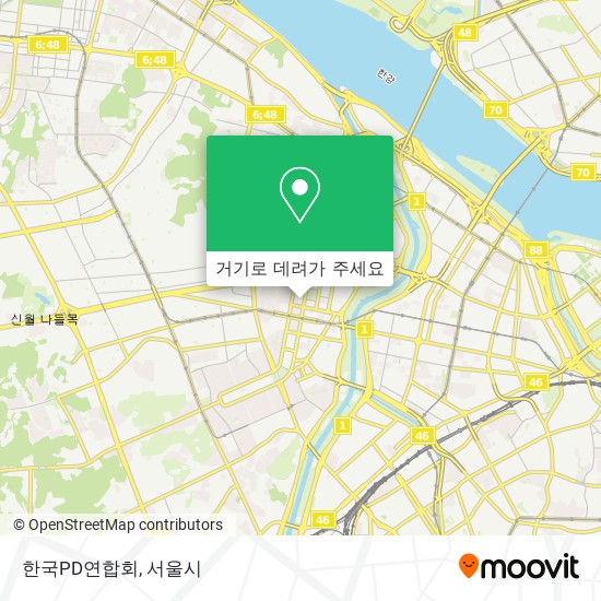 한국PD연합회 지도