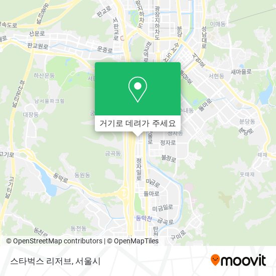 스타벅스 리저브 지도