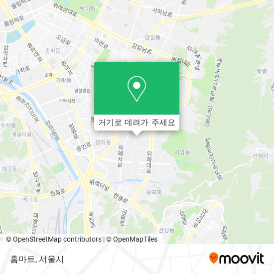 홈마트 지도