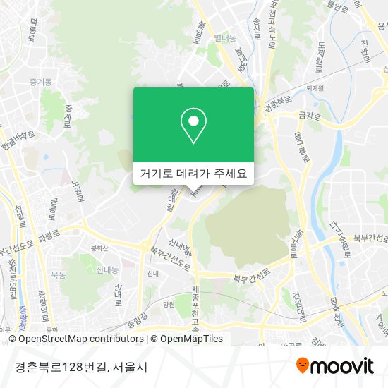 경춘북로128번길 지도