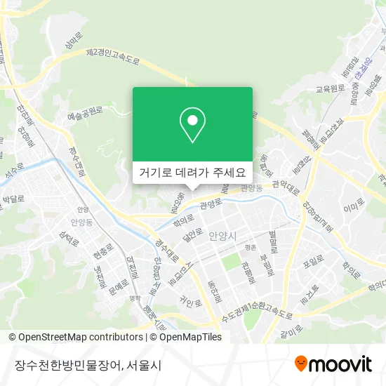 장수천한방민물장어 지도