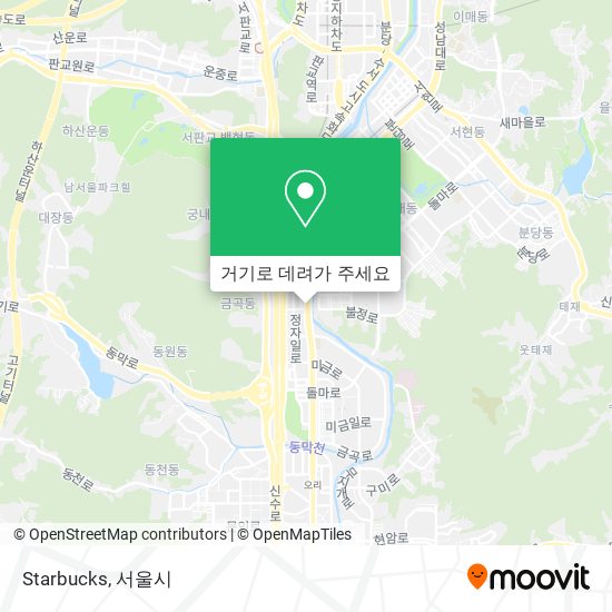 Starbucks 지도