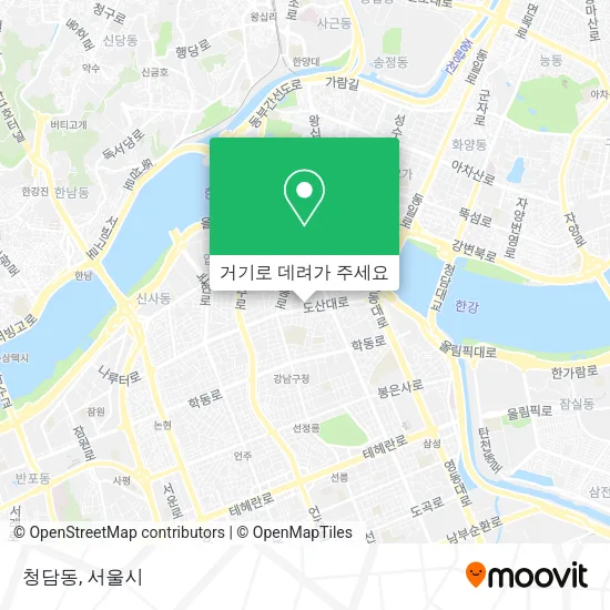 청담동 지도