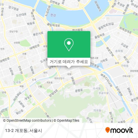 13-2 개포동 지도