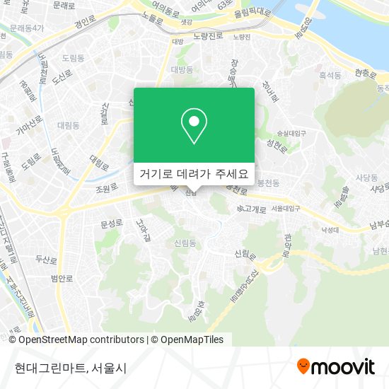 현대그린마트 지도