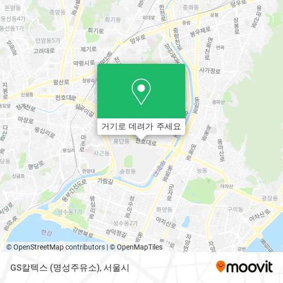 GS칼텍스 (명성주유소) 지도