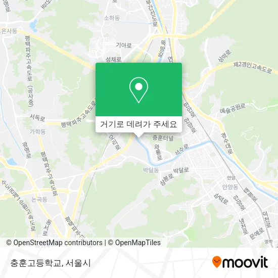 충훈고등학교 지도