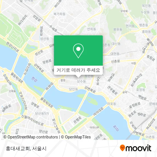 홍대새교회 지도