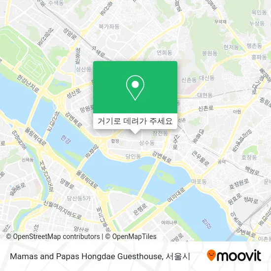 Mamas and Papas Hongdae Guesthouse 지도