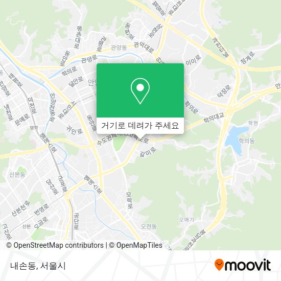 내손동 지도