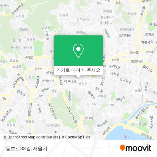 동호로33길 지도