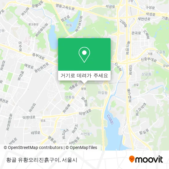 황골 유황오리진흙구이 지도