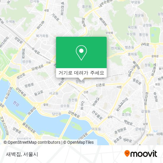 새벽집 지도