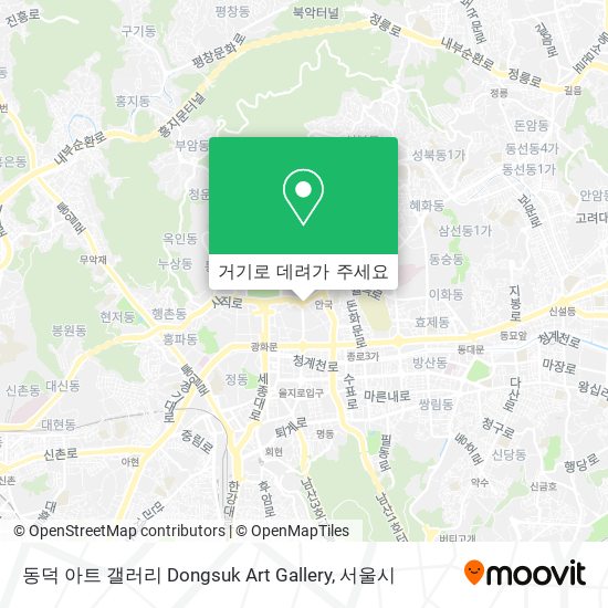 동덕 아트 갤러리 Dongsuk Art Gallery 지도