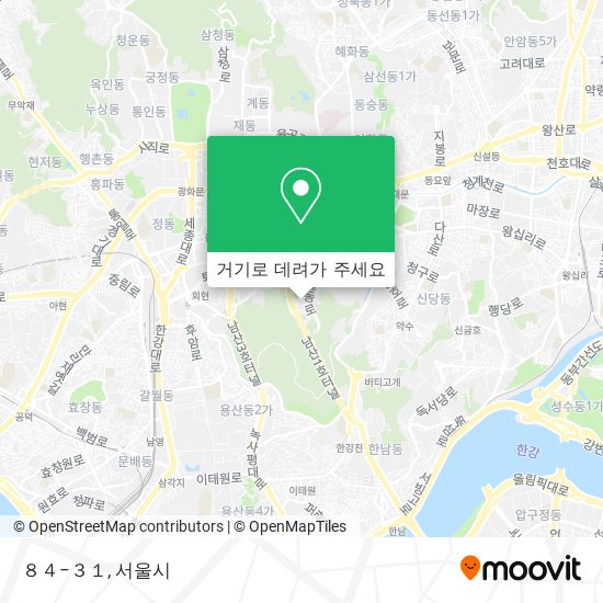 ８４−３１ 지도