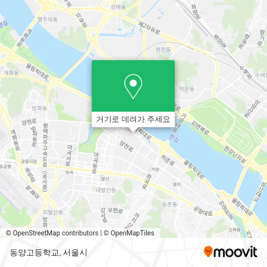 동양고등학교 지도